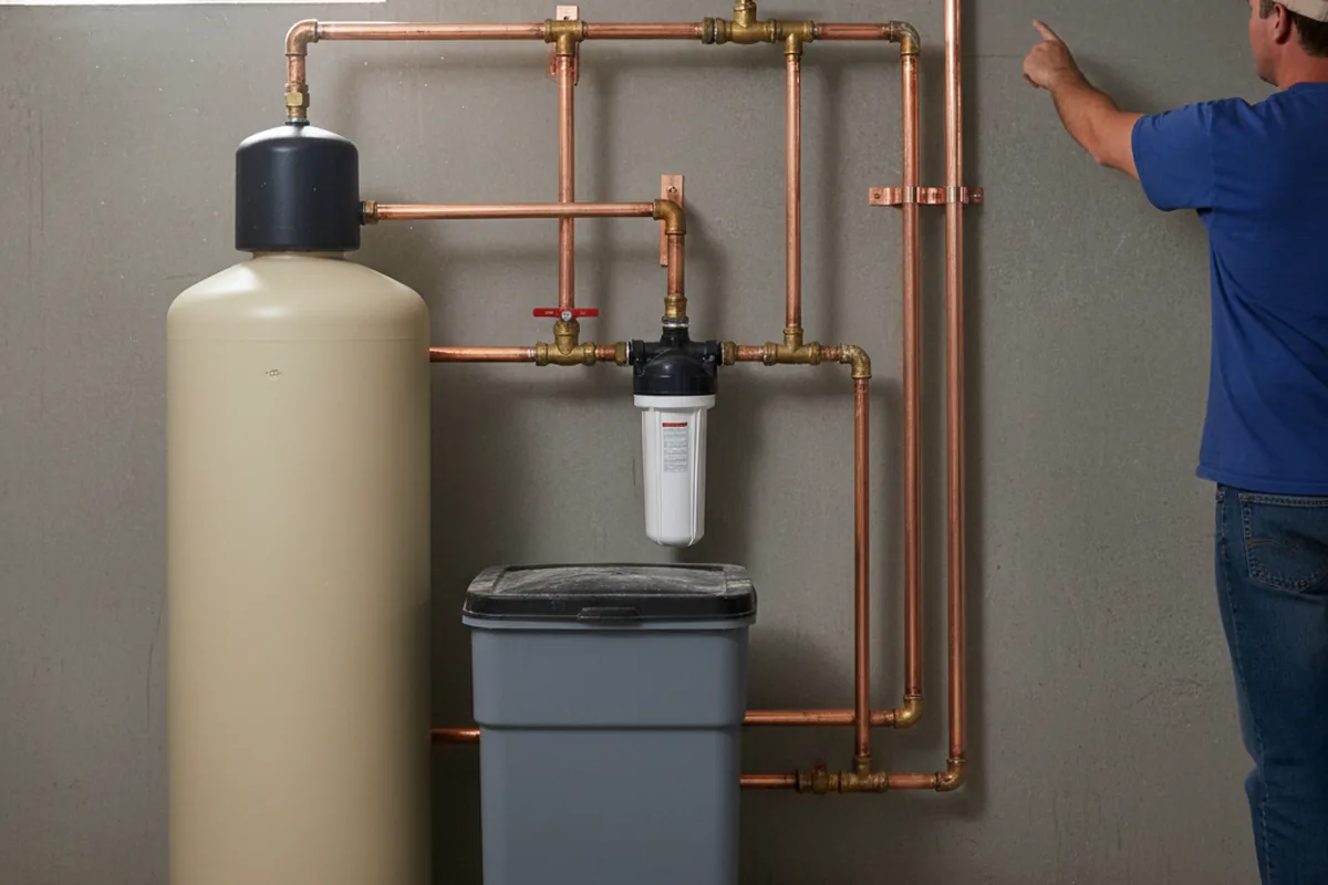 Whole-house water treatment system installed in Olalla